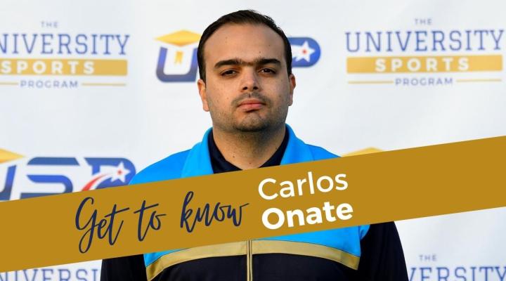 Get to know Carlos Onate | University Sports Program